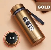 Termos z wyświetlaczem 800ml kolor gold