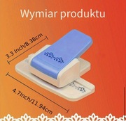 Dziurkacz, narzędzie do wytłaczania wzoru, wykrojnik, maszynka, serwetkowy