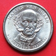 1  Dolar 2008  P  r -     USA  Martin van Buren  P    stan !!!
