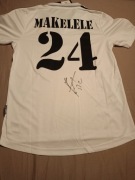 Koszulka  Realu Madryt Claude Makelele z autografem 