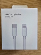 Kabel USB C - Lightning do telefonów Apple Iphone 12,13,14,Pro, 150cm
