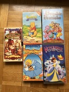 Bajki na VHS, Miś Uszatek, Kubuś Puchatek, Pszczółka Maja, Kopciuszek, …