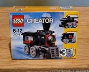 Lego Creator 3w1 Pociąg Szmaragdowy Express nowy zestaw wycofany
