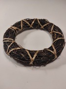 Ozdoba świąteczna w złotym brokacie 