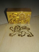 Stempel do znakowania drewn skóry