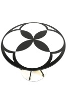 STOLIK KAWOWY BIAŁY, SKANDYNAWSKI,ŁAWA MODERN LOFT