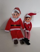 Psotny Elf on the shelf elf badly behaving elf ubranko mikołaj