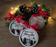 Personalizowana bombka Bożonarodzeniowa z imieniem