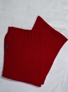 Gruby czerwony szalik ZARA MAN, stan bardzo dobry