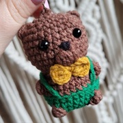 Wyjątkowy breloczek dla Niego(zielony)walentynki,rocznica,dla niej 