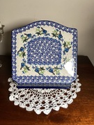 Podstawka pod książkę.Ceramika bolesławiecka