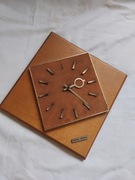 Stary zegar na sciane prl predom metron