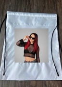 Worek sportowy genzie biały white dla dzieci kolorowy