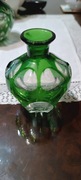 Wazonik szklo zielone