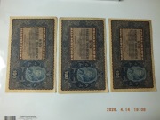 Banknot 100 marek polskich 1919