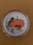 SREBRNA MONETA ROK MYSZY  LIMITED EDITION 2020 1/4 Oz  Ag