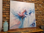 Łukasz Berko Abstrakcyjny Kielich 100x100 Obraz olejny na płótnie