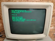 RETRO MONITOR ZIELONY GREEN 