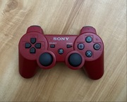 Oryginalny kontroler pad DualShock 3 ps3 czerwony unikat