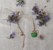 Bransoletka żaba handmade