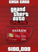 Grand Theft Auto Online The Red Shark Cash Card PC