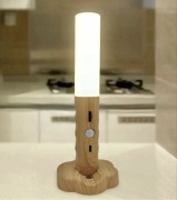 BEZPRZEWODOWA LAMPKA NOCNA LED Z CZUJNIKIEM RUCHU PIR, Akumulator, Magnes