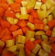 Marchew cieta kostka 1kg pomaranczowa