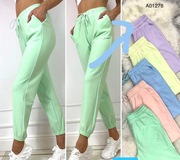 Spodnie dresowe damskie L/Xl kolor fiolecik