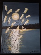 Księżyc nad jeziorem 