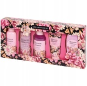 Zestaw do kąpieli nawilżający naturalny prezentowy Blossom 5 elementów 