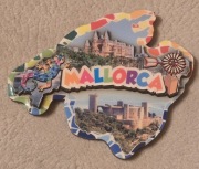 Magnes na lodówkę drewniany Mallorca Majorka Hiszpania Spain Andaluzja(36)