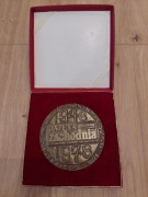 PotężnyMedalGabinetowy105mm–30 lat Gazety Zachodniej(1948-1978)–435g Brązu!