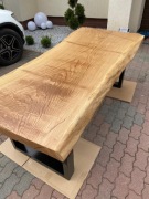 Stół dębowy-monolit 213 cm. NOWY