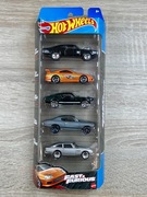 Hot Wheels FAST FURIOUS 5-cio PAK F&F Toyota Supra Brian pięciopak