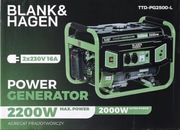 Agregat prądotwórczy 230v 2.2 KW HAGEN