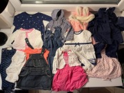 Ubranka dla dziewczynki 6-12 miesiecy rozmiar 74-8