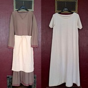 Suknie wczesne średniowiecze rekonstrukcja