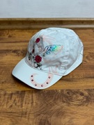 Czapka z daszkiem czapeczka cap biała bawełniana Bruno Barthel Maximo 53 55