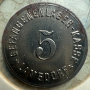 5 Pf Lamsdorf (Łambinowice) OBÓZ JENIECKI Fe