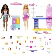 BARBIE MALIBU I BROOKLYN ZESTAW DZIEŃ NAD MORZEM 2 LALKI 