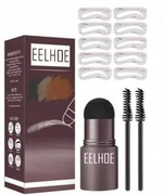 STEMPEL DO BRWI + 10 szt szablony Ciemnoszary