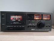 Akai CS-702 D II  Stereofoniczny magnetofon kasetowy  Japonia  VINTAGE 