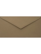 Koperta DL NK Woodstock Noce brązowa 140g, 90 szt