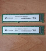 Ram Corsair ValueSelect DDR3 16GB (2x8gb) 1600MHz
