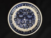 Talerz fajansowy retro fajans Włocławek prl retro vintage 