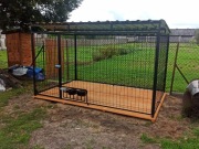 Zagroda-kojec-boks dla psa, pomieszczenie gospodar