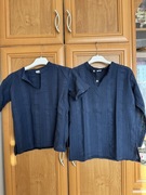 Zestaw bawełniany koszula koszulka na lato dla chłopczyka 100% bawełna