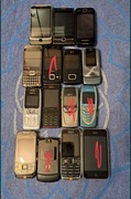 kolekcja telefonów