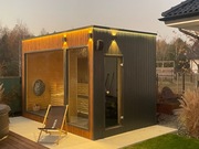 Sauna premium z prysznicem 