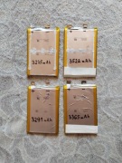 4szt Akumulator bateria li-ion Li-Poly/Li-Po ogniwo litowo polimerowe